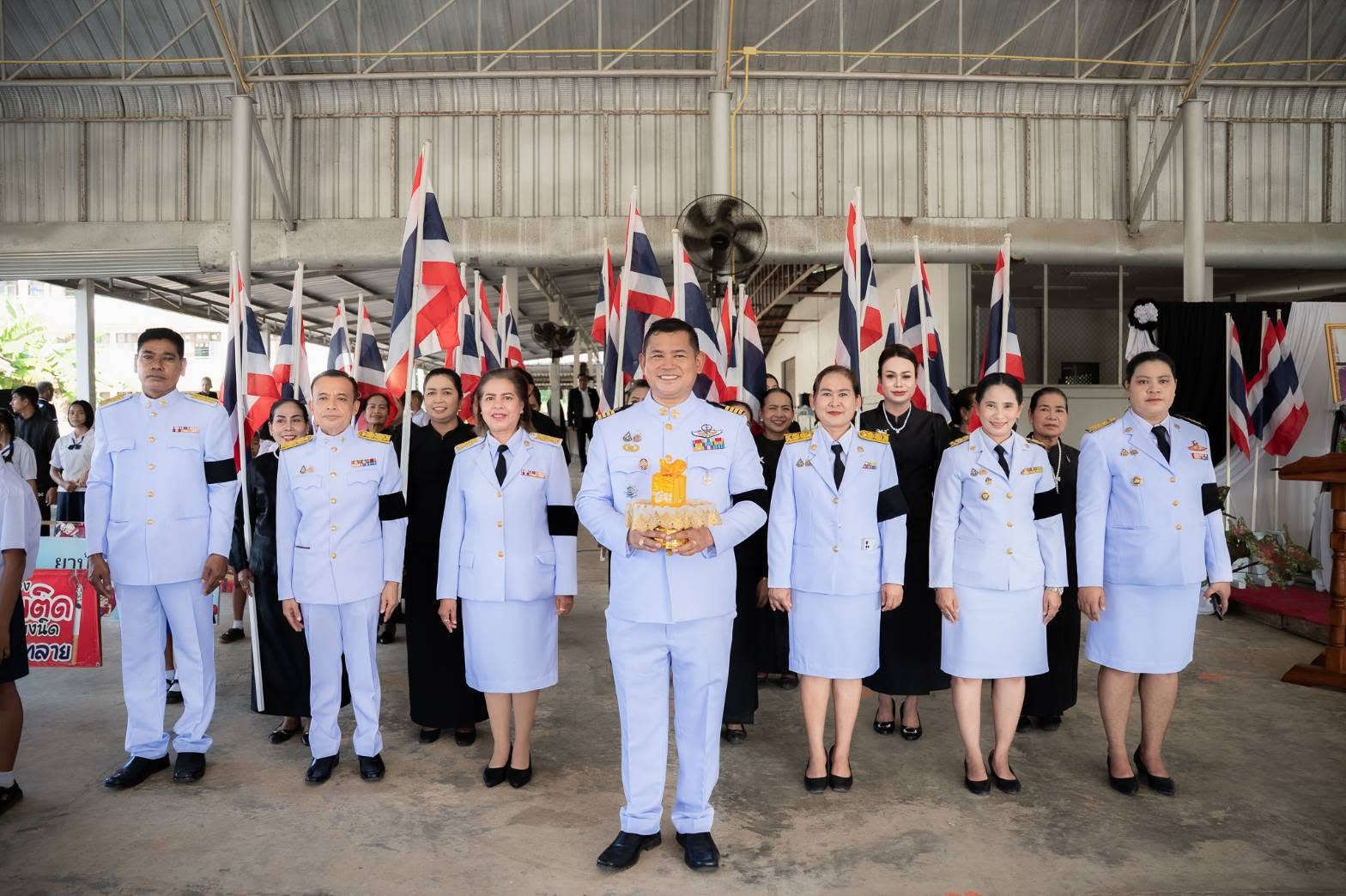 พช.เขาพนม ร่วมกิจกรรมสมโภชเงินขวัญถุงพระราชทานกองทุนแม่ของแผ่นดินบ้านช้างตาย หมู่ที่ 3 ต.เขาดิน