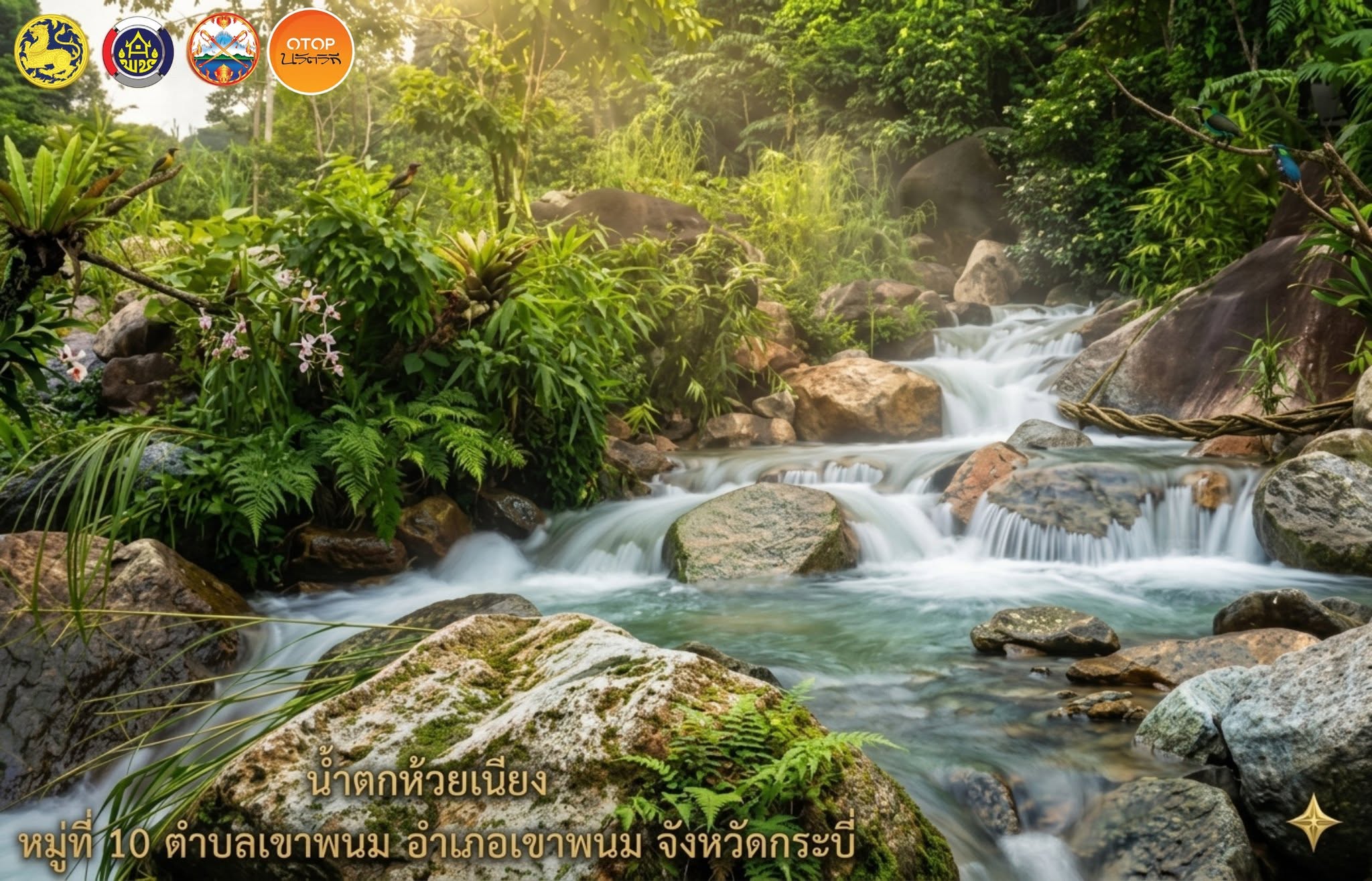 บ้านเทพพนม หมู่ที่ 10 ตำบลเขาพนม อำเภอเขาพนม